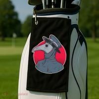 Plague Doctor Mask Golf Towel thumb 2