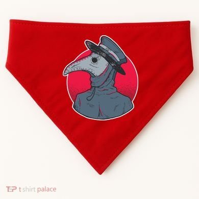 Plague Doctor Mask USA-Made Doggie Bandana