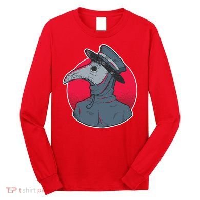 Plague Doctor Mask Long Sleeve Shirt