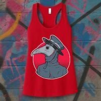 Plague Doctor Mask Women's Tank Top thumb 3