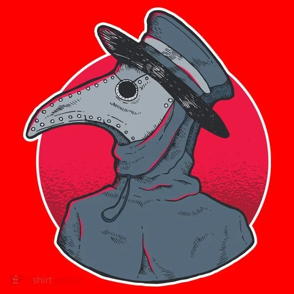 Plague Doctor Mask Toddler Hoodie