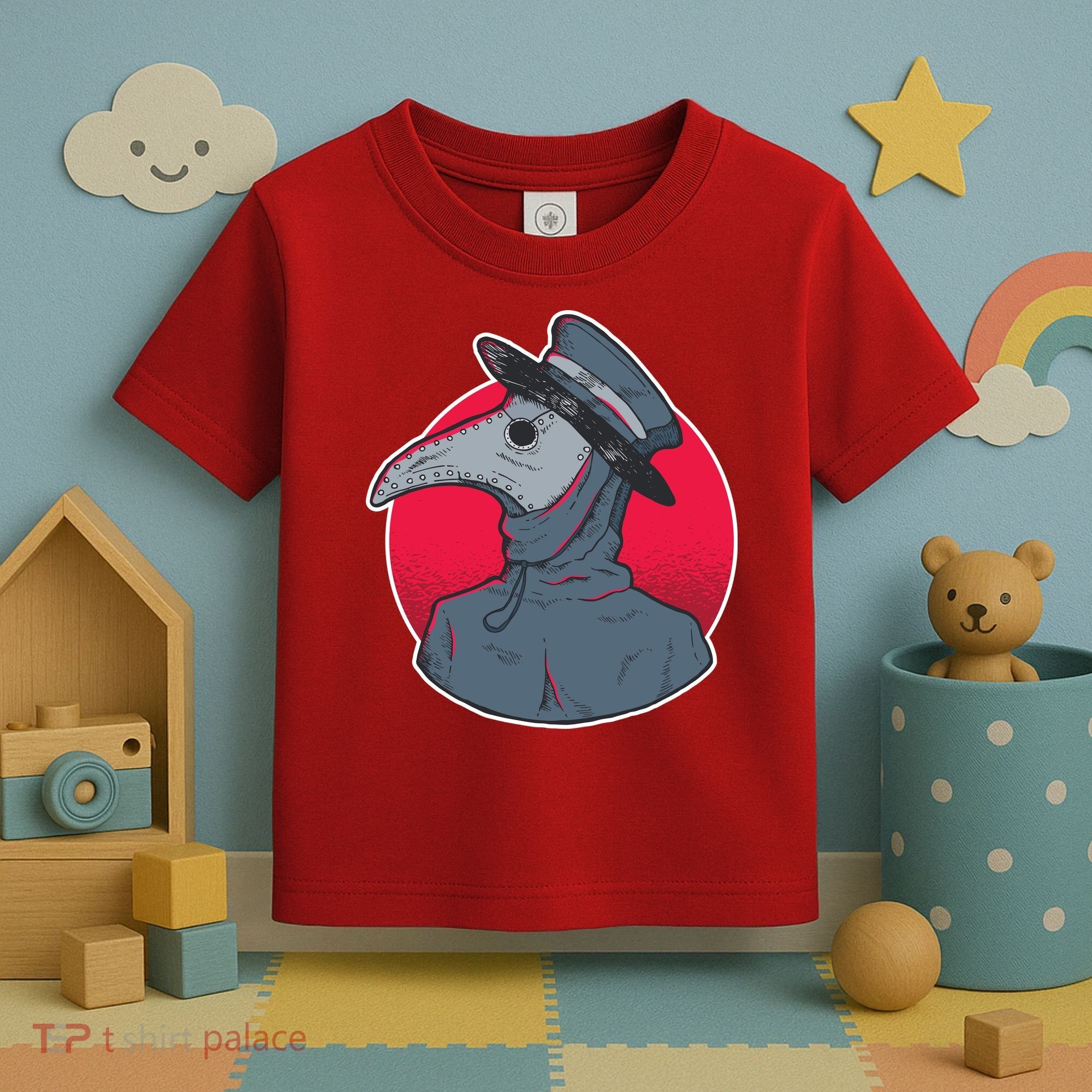 Plague Doctor Mask Toddler T-Shirt