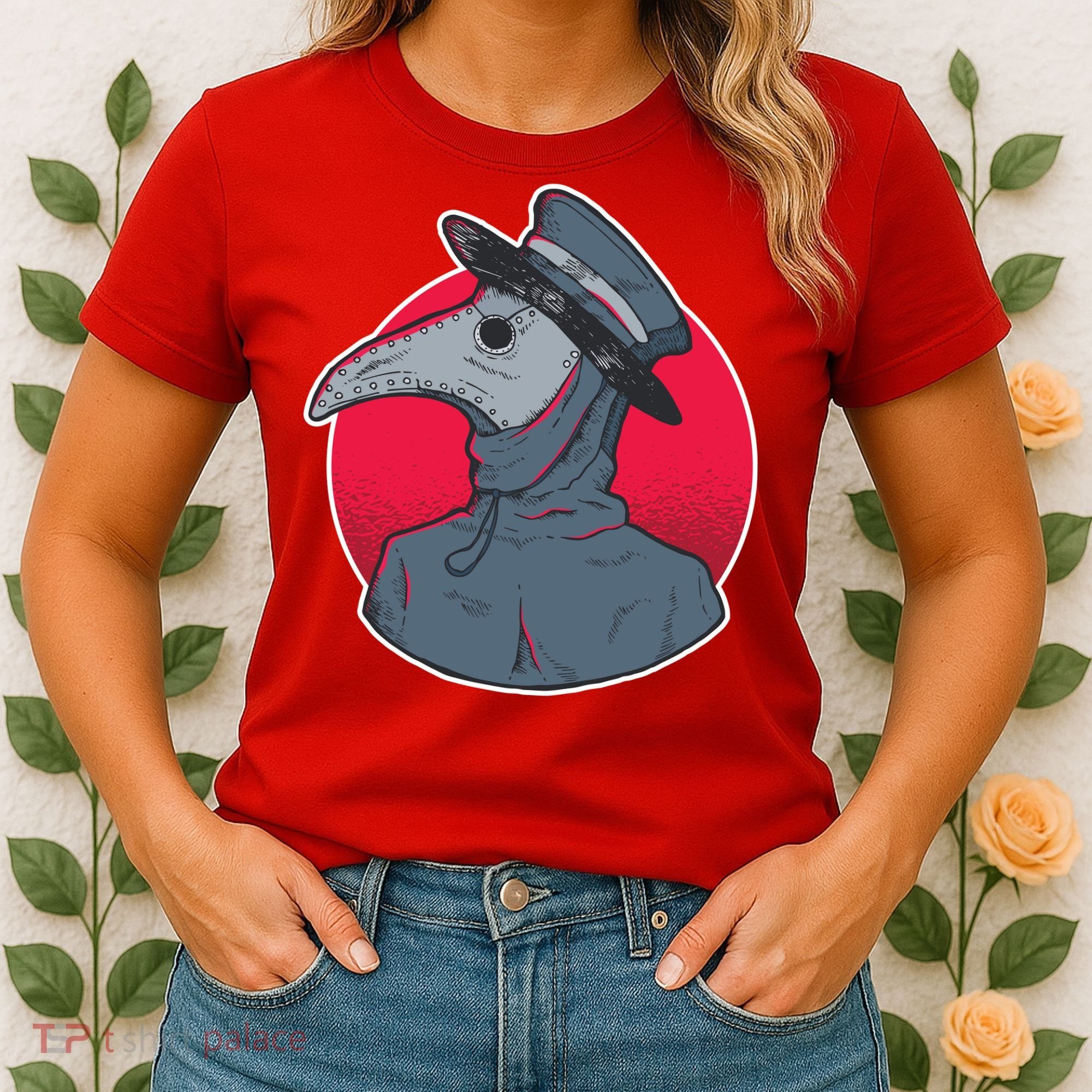 Plague Doctor Mask Women's T-Shirt