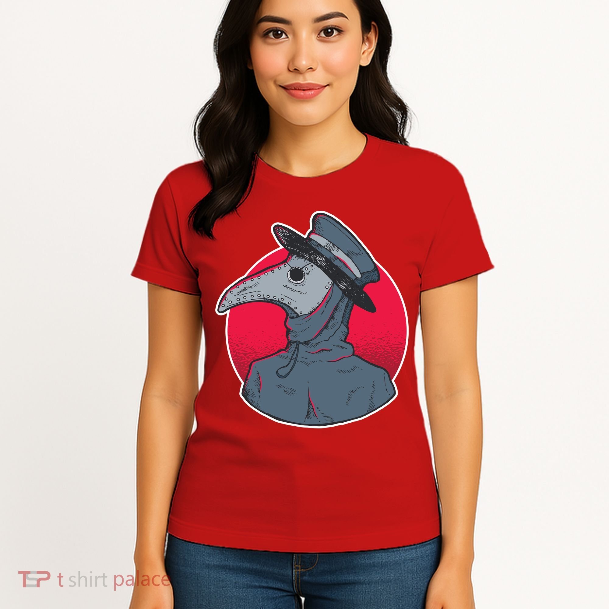 Plague Doctor Mask Women's T-Shirt