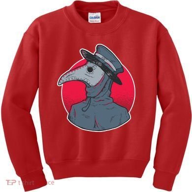 Plague Doctor Mask Kids Sweatshirt