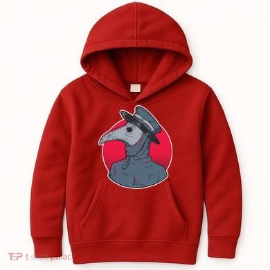 Plague Doctor Mask Kids Hoodie