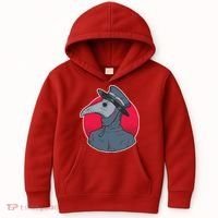 Plague Doctor Mask Kids Hoodie thumb 0