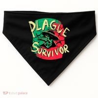 Plague Survivor USA-Made Doggie Bandana thumb 0
