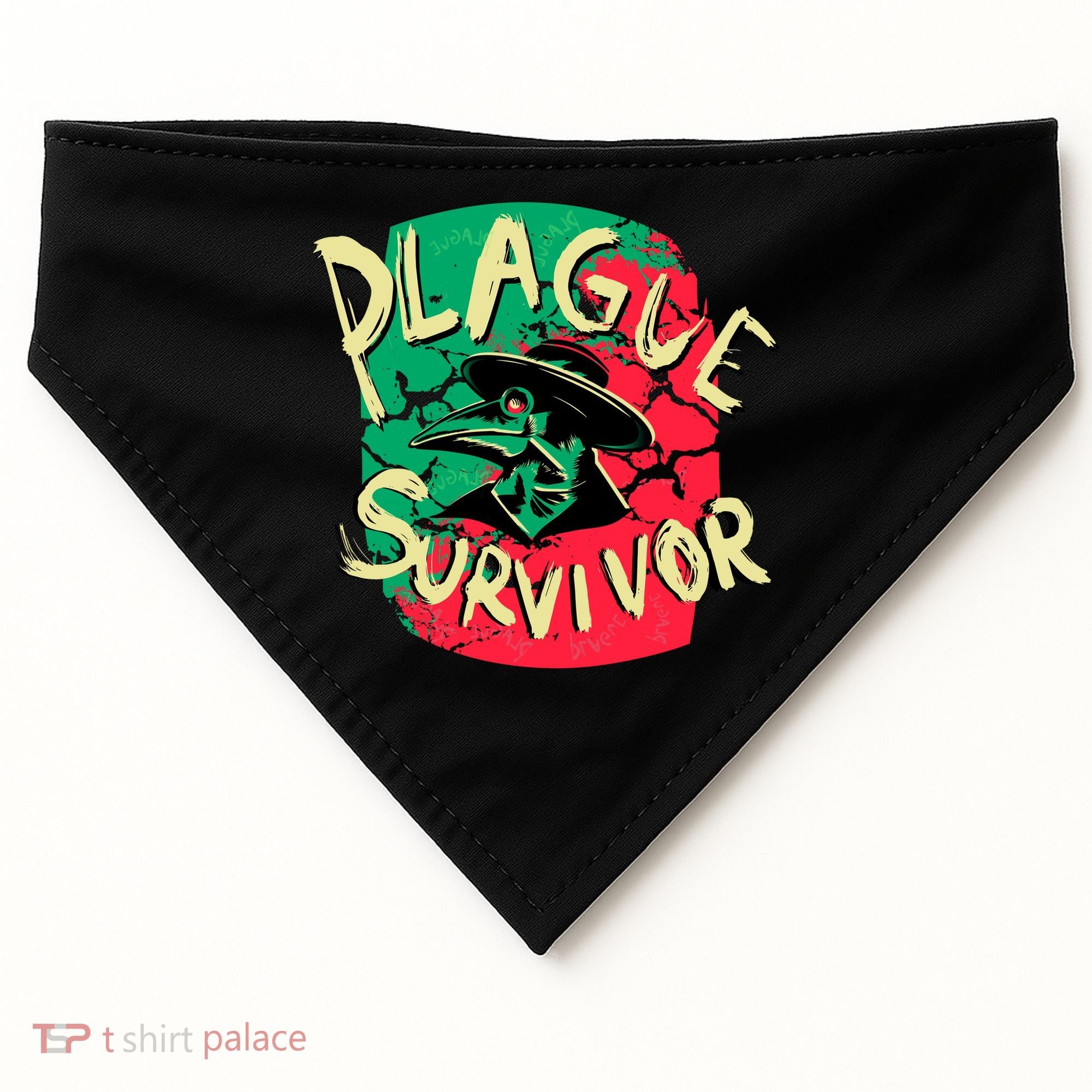 Plague Survivor USA-Made Doggie Bandana