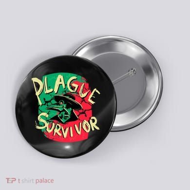 Plague Survivor Button