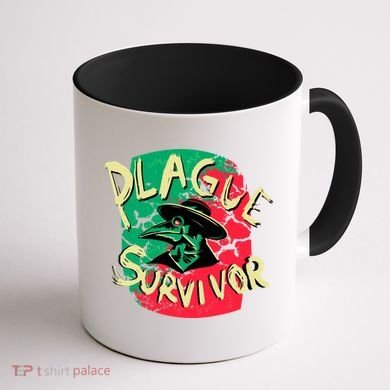 Plague Survivor Coffee Mug back