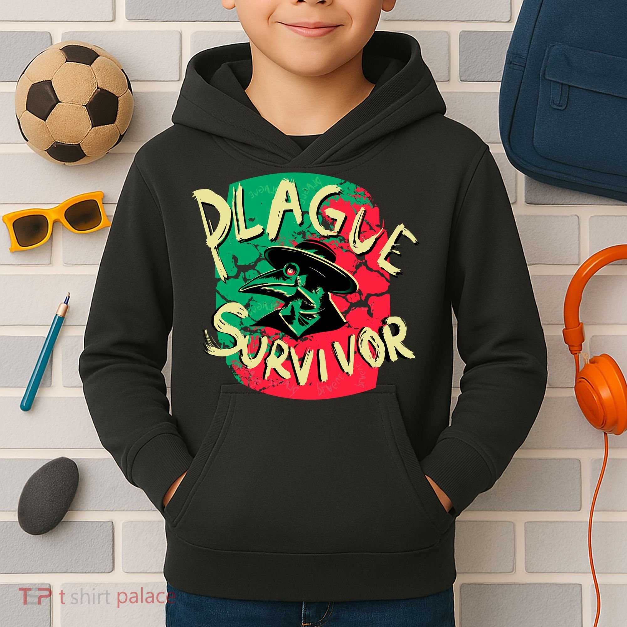 Plague Survivor Kids Hoodie