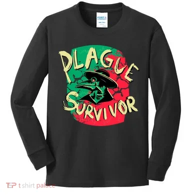 Plague Survivor Kids Long Sleeve Shirt