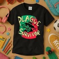 Plague Survivor Kids T-Shirt thumb 3