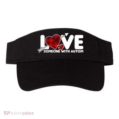 Plaid Love Someone With Autism Visor