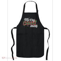 Plaid Merry Christmas Christ Apron thumb 0