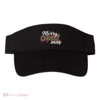 Plaid Merry Christmas Christ Visor thumb 0