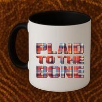 Plaid To The Bone Coffee Mug thumb 2