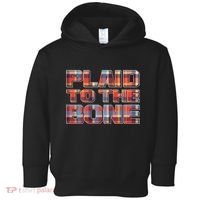 Plaid To The Bone Toddler Hoodie thumb 0