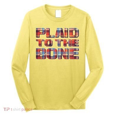 Plaid To The Bone Long Sleeve Shirt