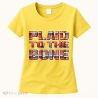 Plaid To The Bone Women's T-Shirt thumb 0