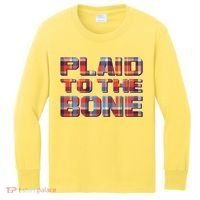 Plaid To The Bone Kids Long Sleeve Shirt thumb 0