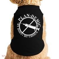 Plan-Demic My Body My Choice Doggie Tank thumb 0