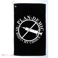 Plan-Demic My Body My Choice Golf Towel thumb 0