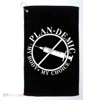 Plan-Demic My Body My Choice Golf Towel thumb 0