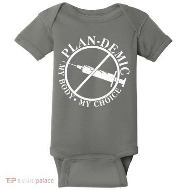 Plan-Demic My Body My Choice Baby Bodysuit