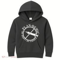 Plan-Demic My Body My Choice Kids Hoodie thumb 0