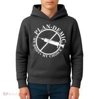 Plan-Demic My Body My Choice Kids Hoodie thumb 4