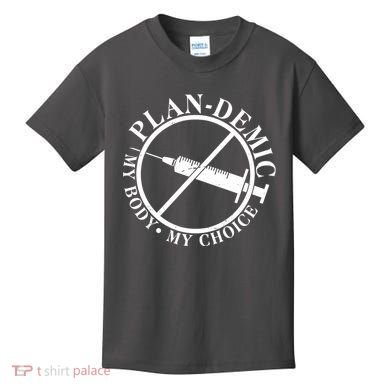 Plan-Demic My Body My Choice Kids T-Shirt