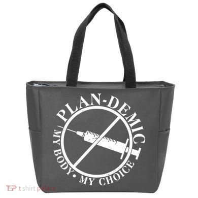 Plan-Demic My Body My Choice Tote Bag