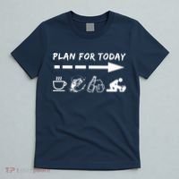 Plan For Today Coffee Fishing Beer Sex T-Shirt thumb 5