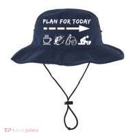 Plan For Today Coffee Fishing Beer Sex Bucket Hat thumb 0