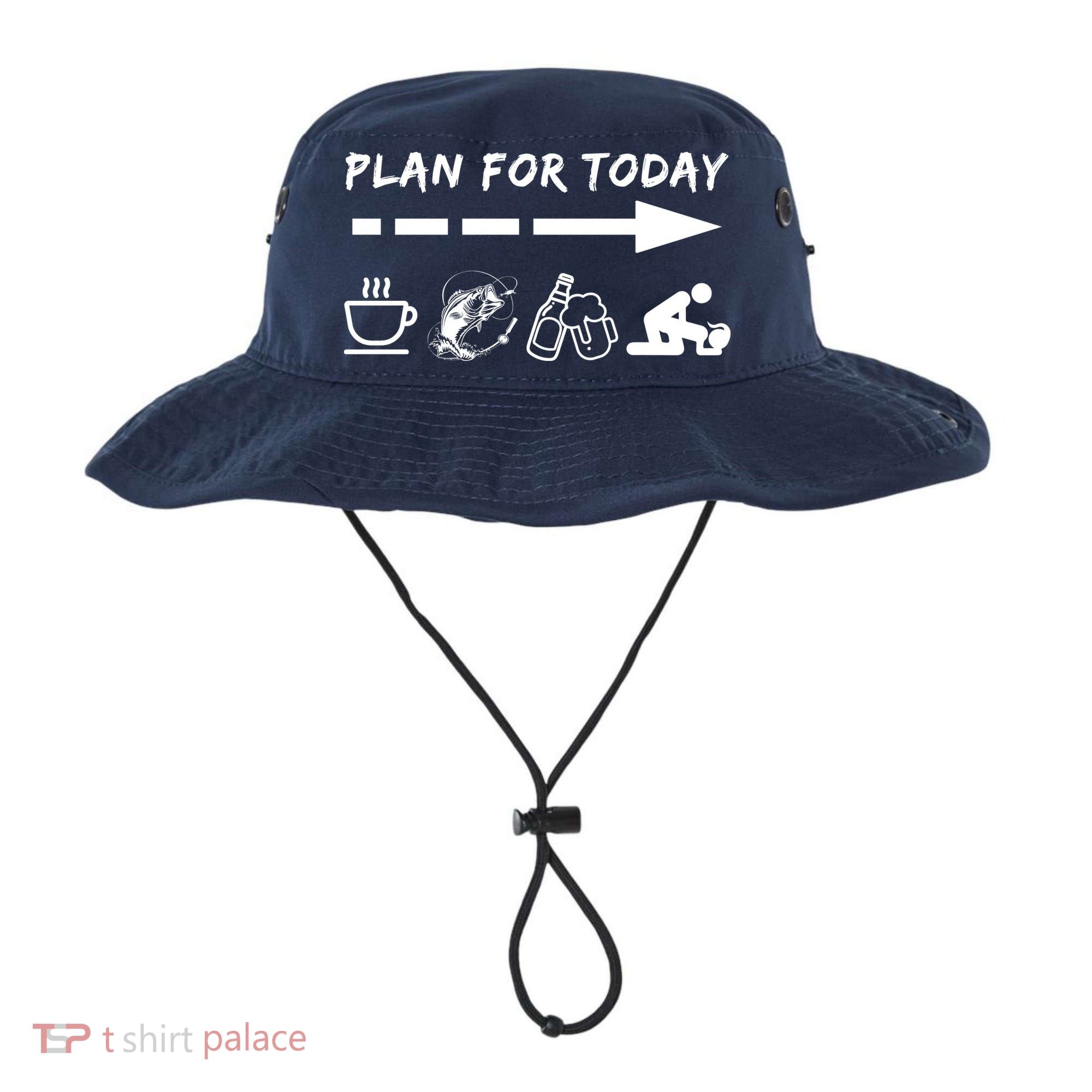 Plan For Today Coffee Fishing Beer Sex Bucket Hat