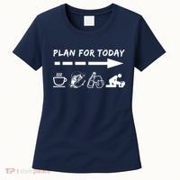 Plan For Today Coffee Fishing Beer Sex Women's T-Shirt thumb 0