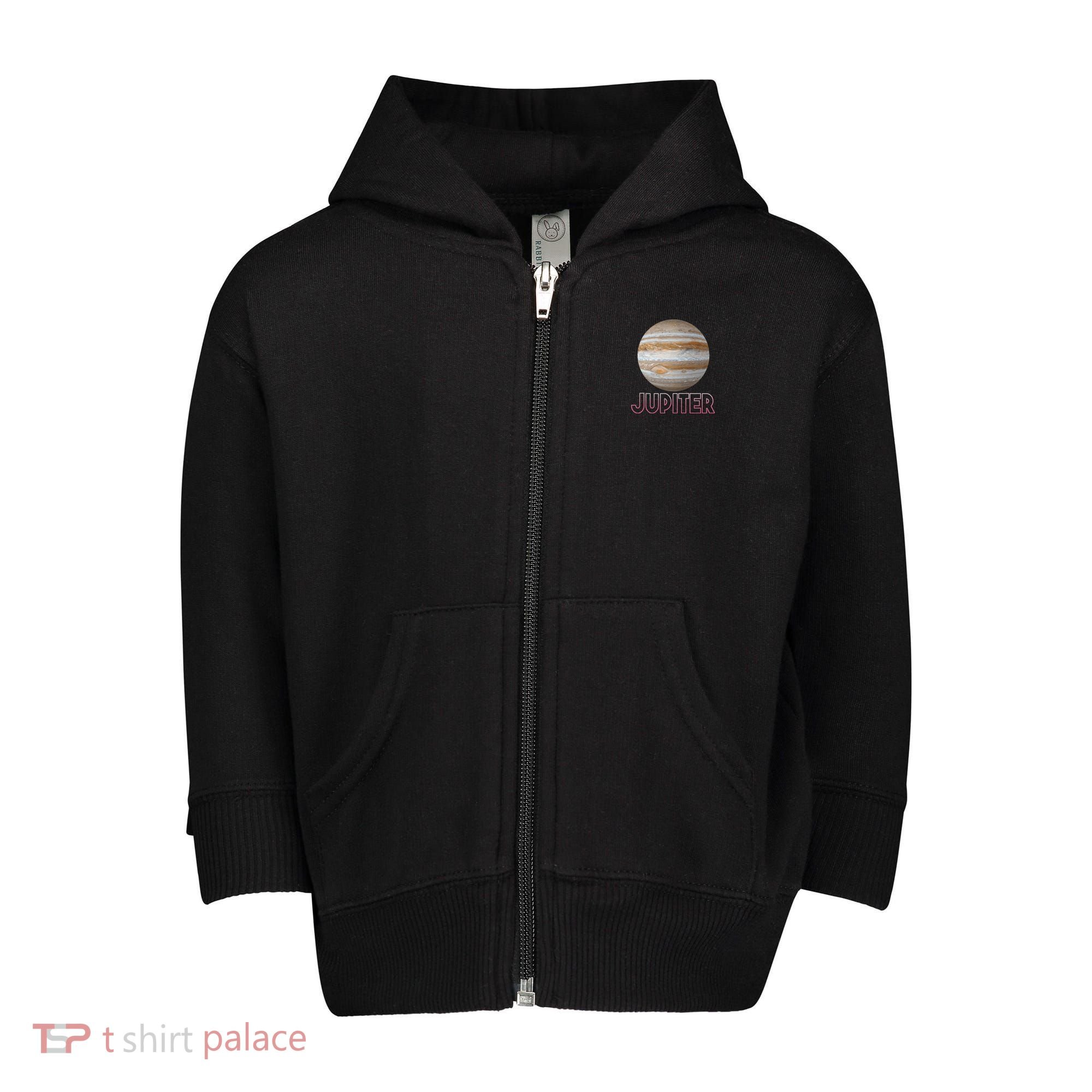 Planet Jupiter Toddler Zip Fleece Hoodie