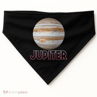 Planet Jupiter USA-Made Doggie Bandana