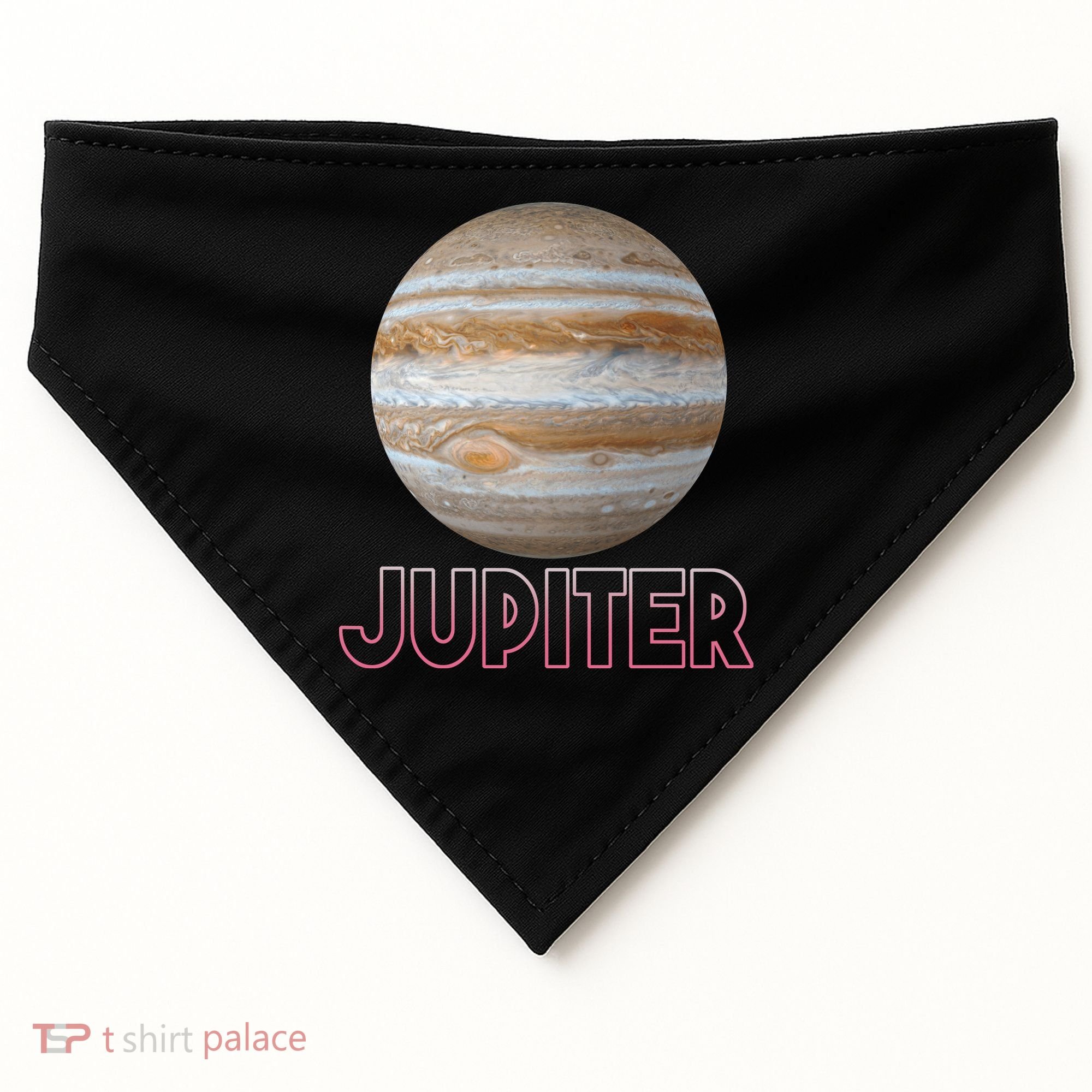 Planet Jupiter USA-Made Doggie Bandana