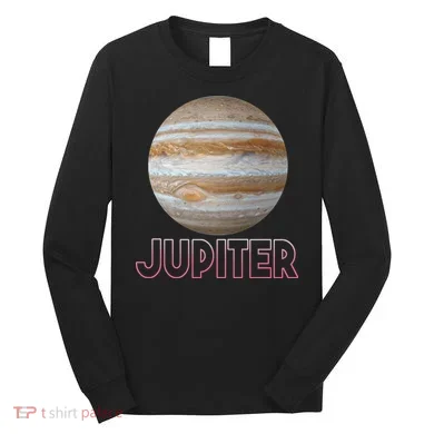 Planet Jupiter Long Sleeve Shirt