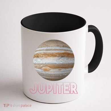 Planet Jupiter Coffee Mug back