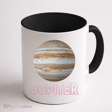 Planet Jupiter Coffee Mug back