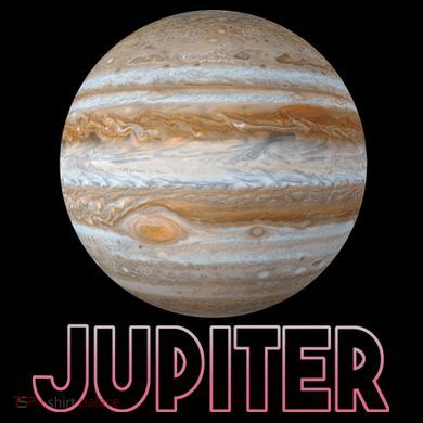 Planet Jupiter Tie-Dye T-Shirt