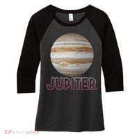 Planet Jupiter Women's Tri-Blend 3/4-Sleeve Raglan Shirt thumb 0