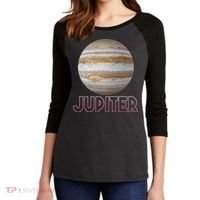 Planet Jupiter Women's Tri-Blend 3/4-Sleeve Raglan Shirt thumb 2