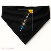 Planets Solar System USA-Made Doggie Bandana thumb 0