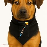 Planets Solar System USA-Made Doggie Bandana thumb 1