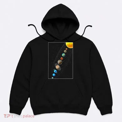 Planets Solar System Hoodie